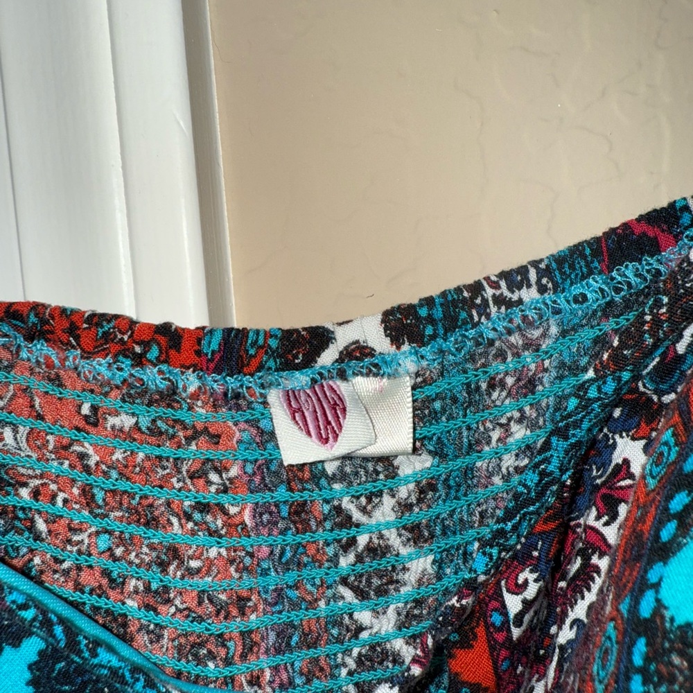 Multicolor Bohemian Women Dress - Picture 2 of 4